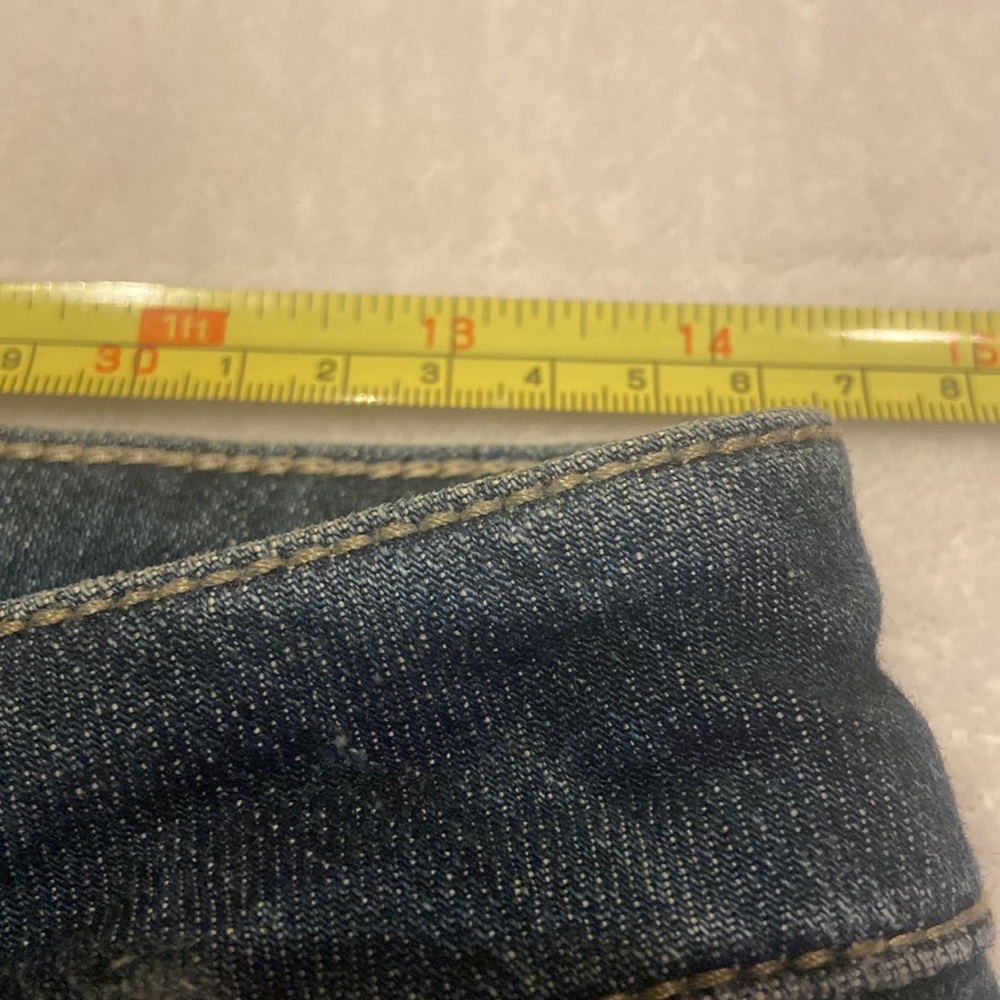 RUNWAY Distressed Refuge Every Day Boot Size 2 Blue Jeans - Picture 6 of 12